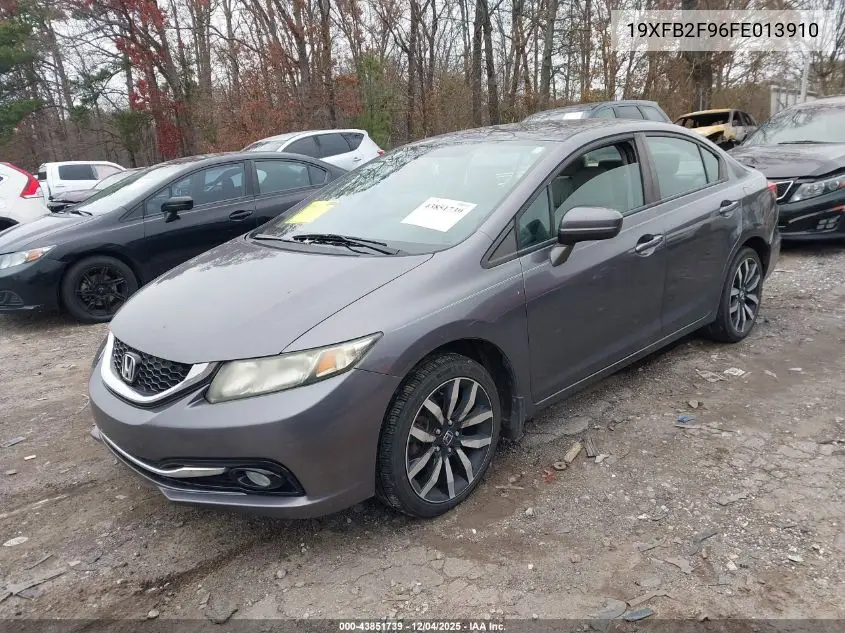 19XFB2F96FE013910 2015 Honda Civic Ex-L