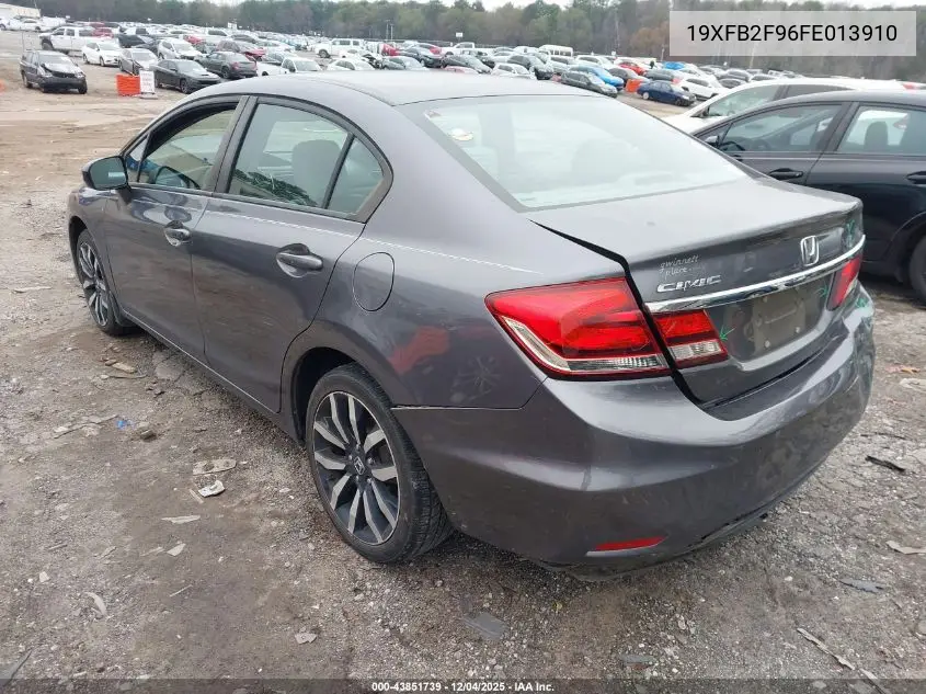 19XFB2F96FE013910 2015 Honda Civic Ex-L