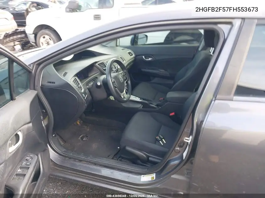 2HGFB2F57FH553673 2015 Honda Civic Lx
