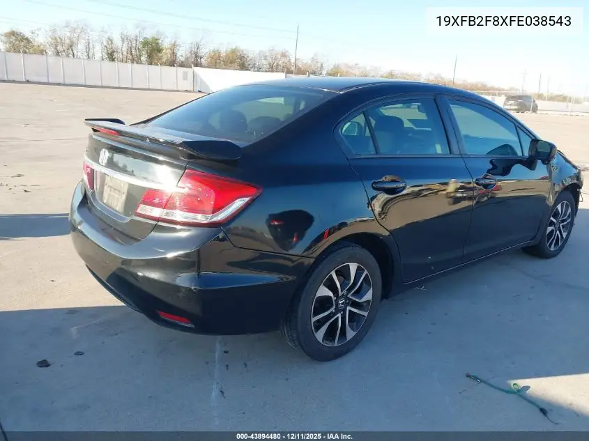 19XFB2F8XFE038543 2015 Honda Civic Ex