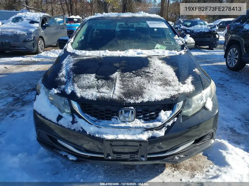 19XFB2F73FE278413 2015 Honda Civic Se