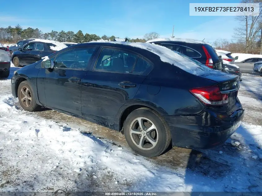 19XFB2F73FE278413 2015 Honda Civic Se