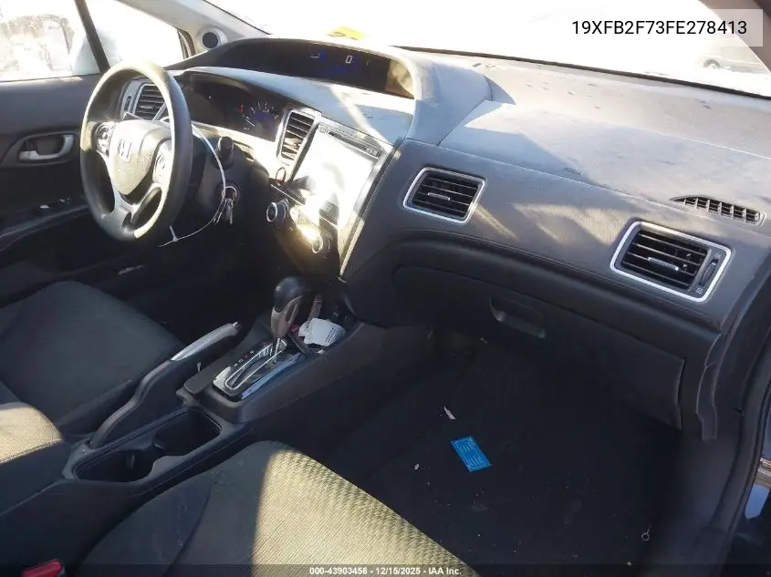 19XFB2F73FE278413 2015 Honda Civic Se