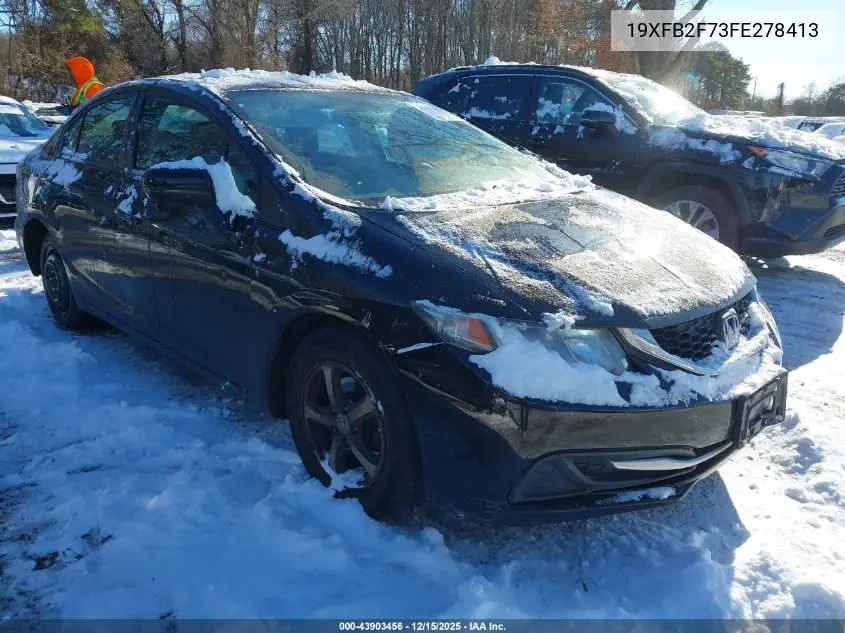 19XFB2F73FE278413 2015 Honda Civic Se
