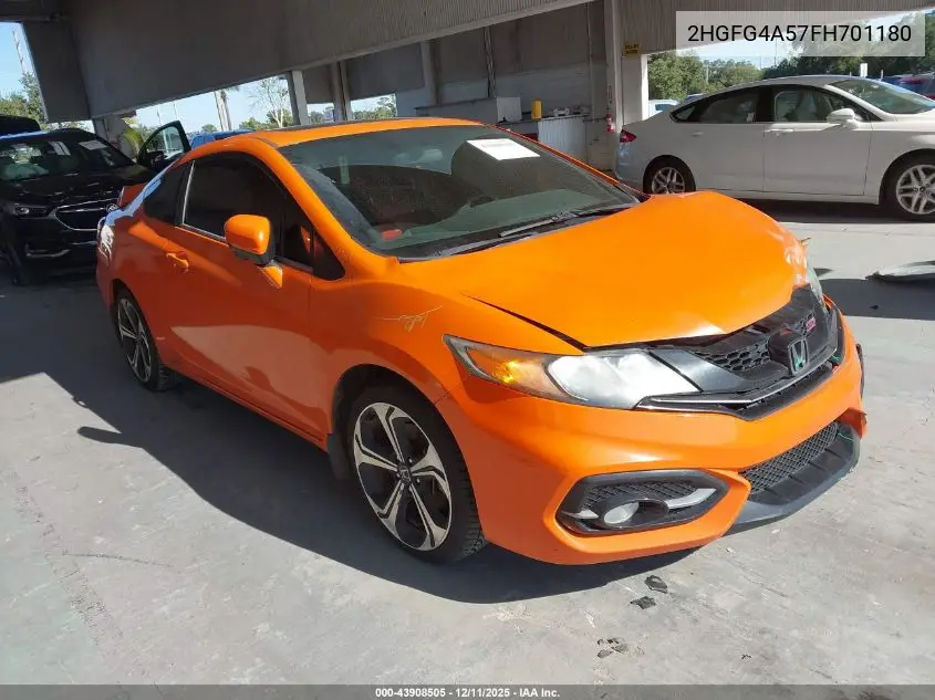 2HGFG4A57FH701180 2015 Honda Civic Si