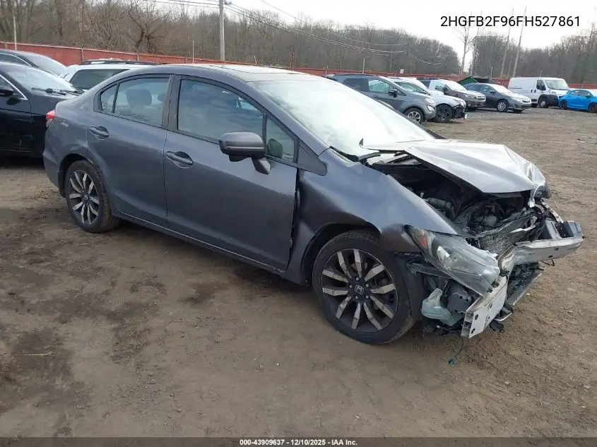 2HGFB2F96FH527861 2015 Honda Civic Ex-L