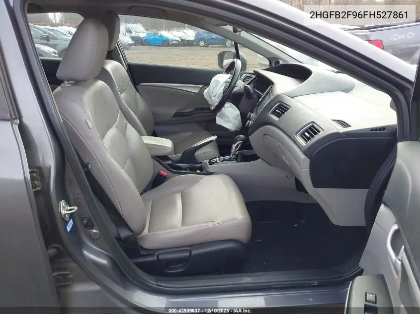 2HGFB2F96FH527861 2015 Honda Civic Ex-L