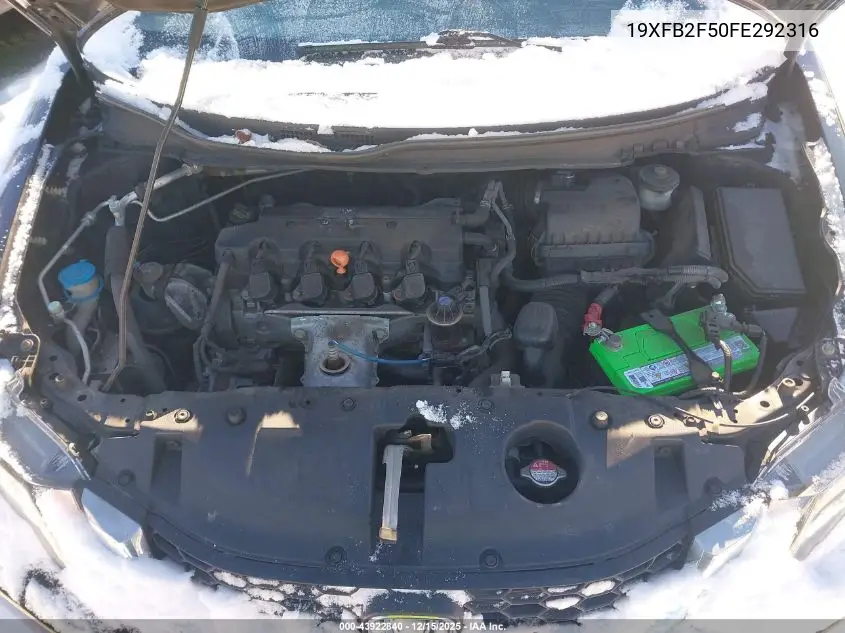 19XFB2F50FE292316 2015 Honda Civic Lx