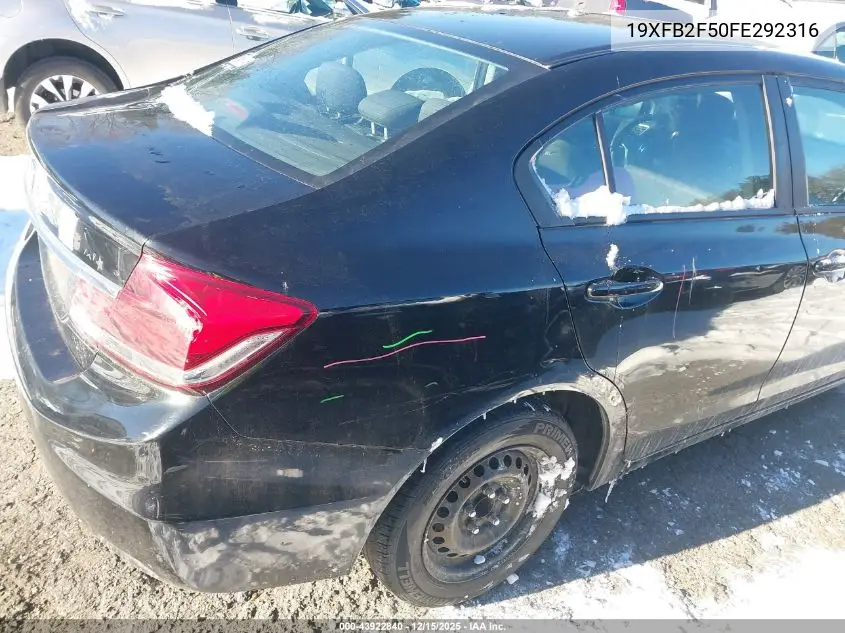 19XFB2F50FE292316 2015 Honda Civic Lx