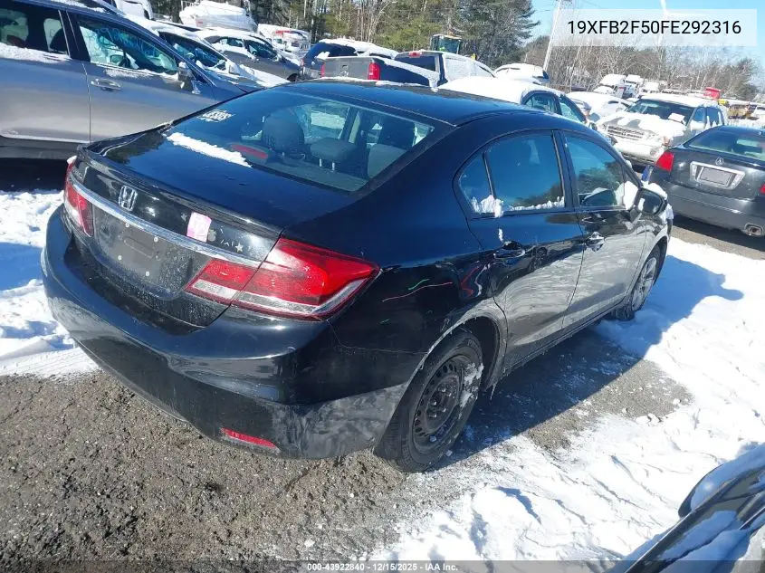 19XFB2F50FE292316 2015 Honda Civic Lx