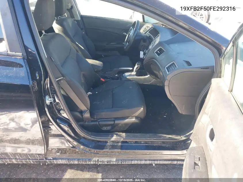 19XFB2F50FE292316 2015 Honda Civic Lx