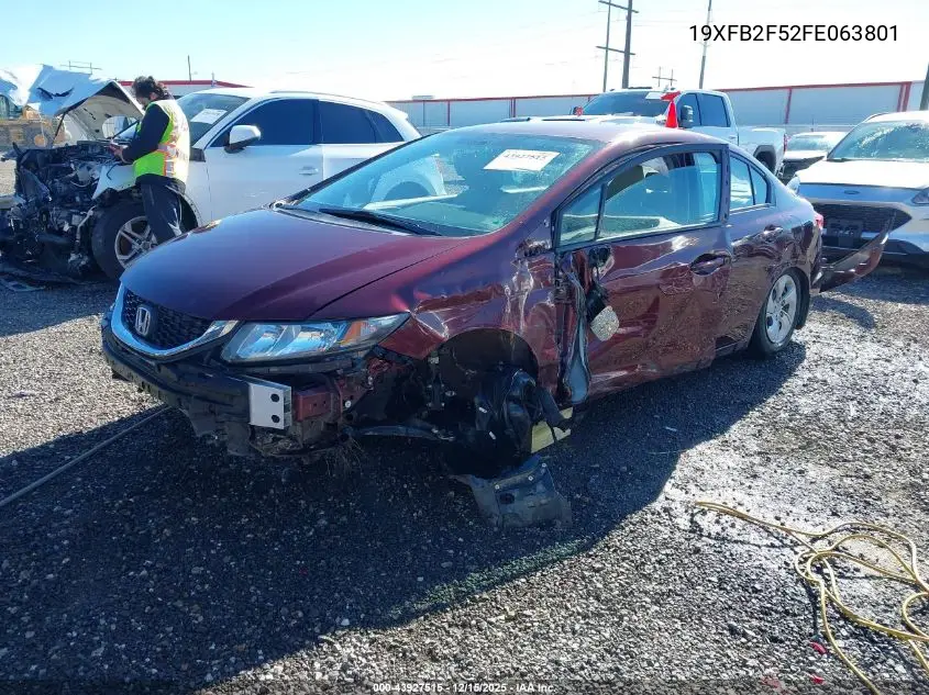 19XFB2F52FE063801 2015 Honda Civic Lx