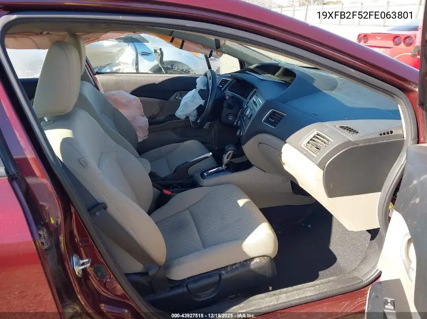 19XFB2F52FE063801 2015 Honda Civic Lx