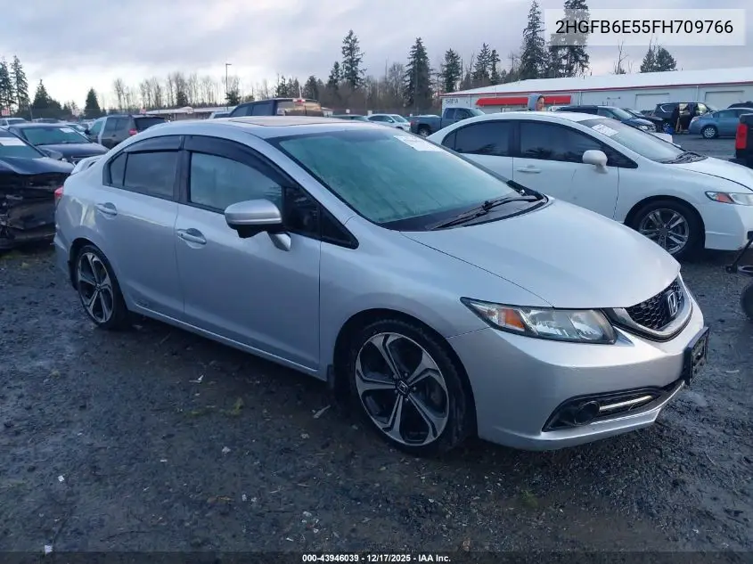 2HGFB6E55FH709766 2015 Honda Civic Si