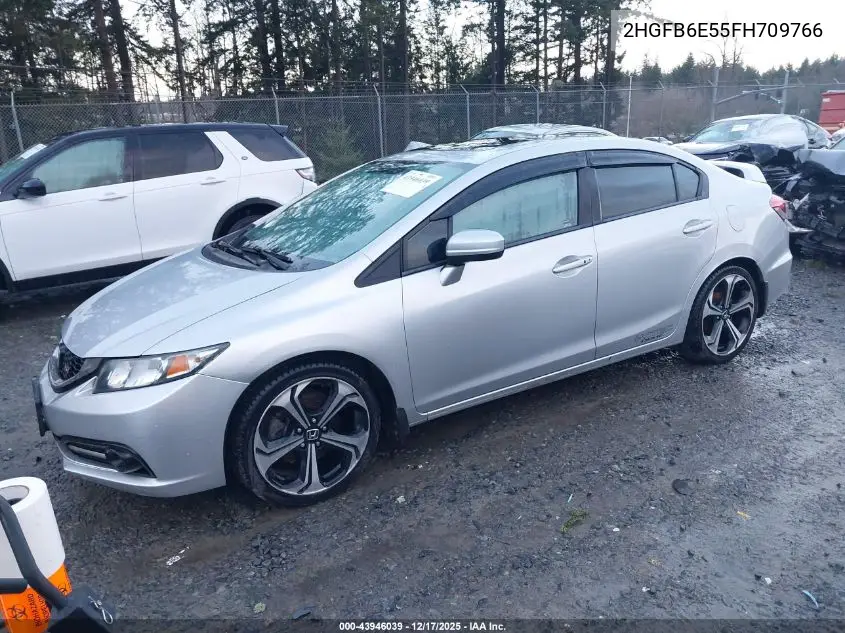2HGFB6E55FH709766 2015 Honda Civic Si