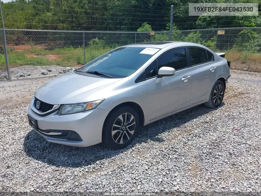 19XFB2F84FE043530 2015 Honda Civic Ex