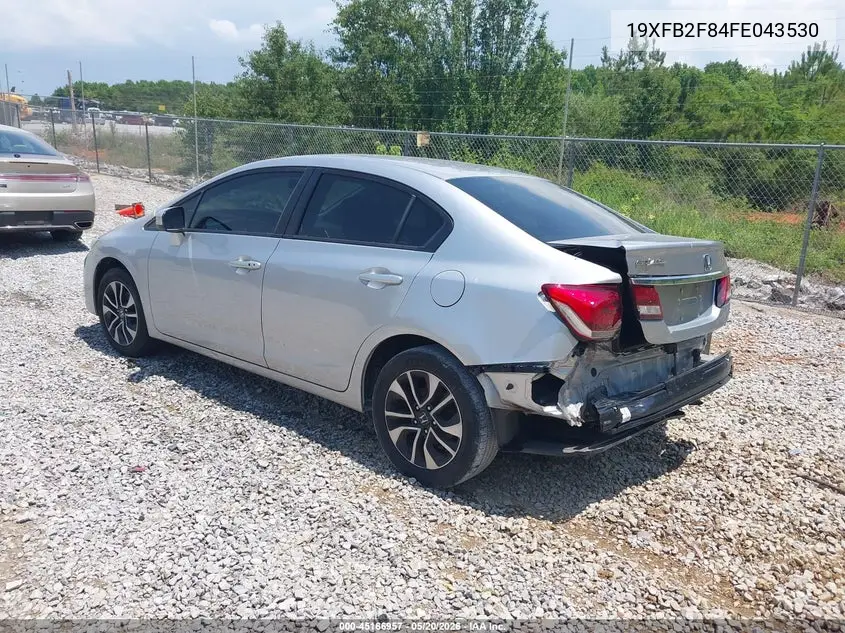19XFB2F84FE043530 2015 Honda Civic Ex