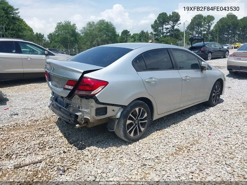 19XFB2F84FE043530 2015 Honda Civic Ex