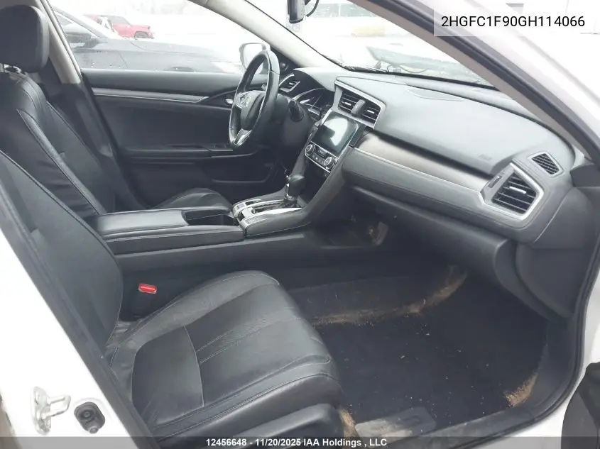 2HGFC1F90GH114066 2016 Honda Civic Touring