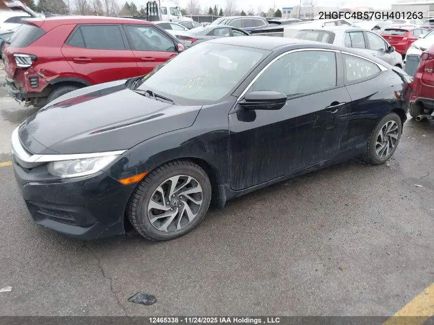 2HGFC4B57GH401263 2016 Honda Civic Lx