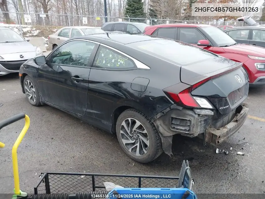 2HGFC4B57GH401263 2016 Honda Civic Lx