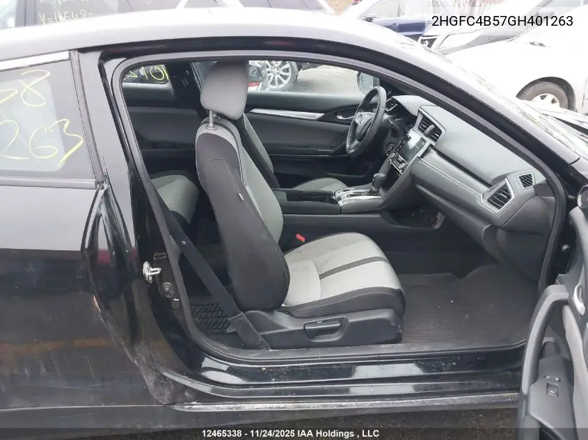 2HGFC4B57GH401263 2016 Honda Civic Lx