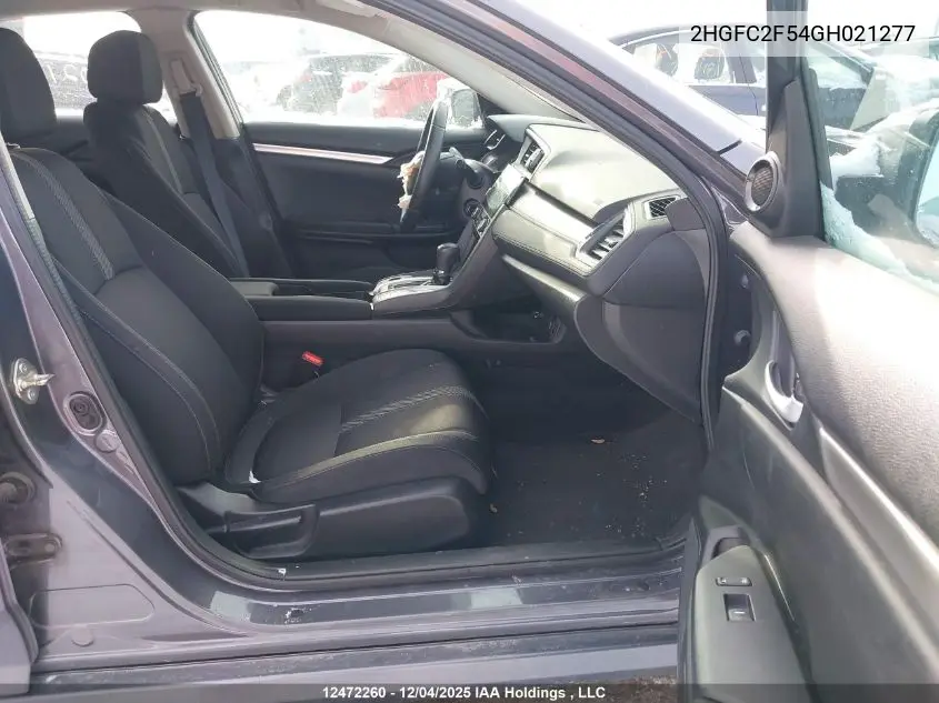 2HGFC2F54GH021277 2016 Honda Civic Lx