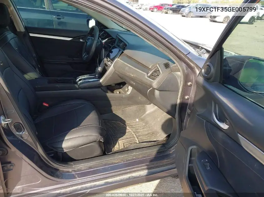 19XFC1F35GE005799 2016 Honda Civic Ex-T
