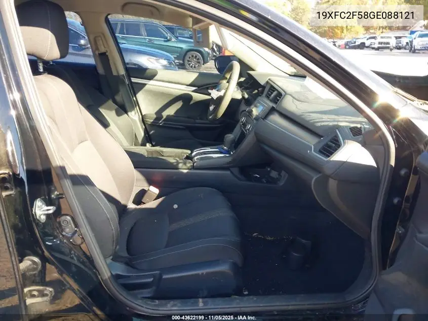 19XFC2F58GE088121 2016 Honda Civic Lx