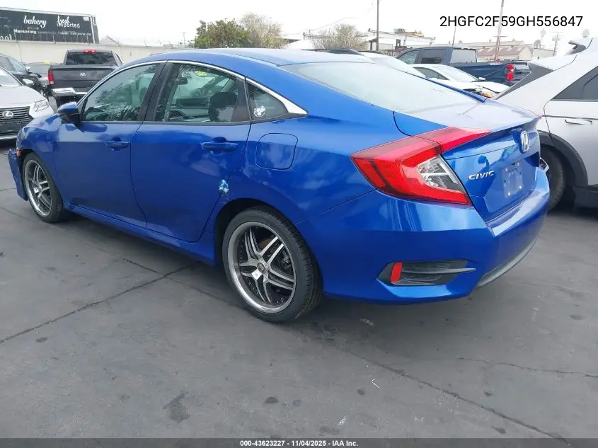 2HGFC2F59GH556847 2016 Honda Civic Lx