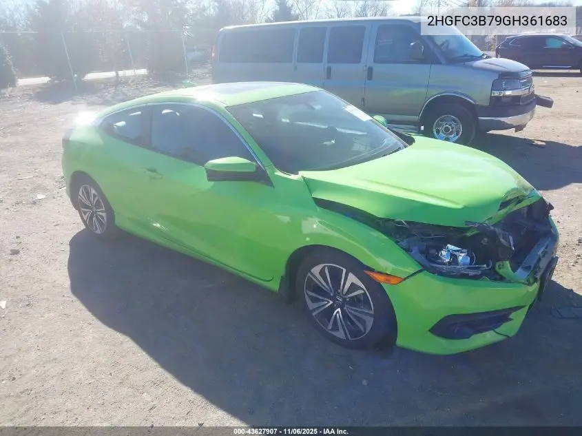 2HGFC3B79GH361683 2016 Honda Civic Ex-L