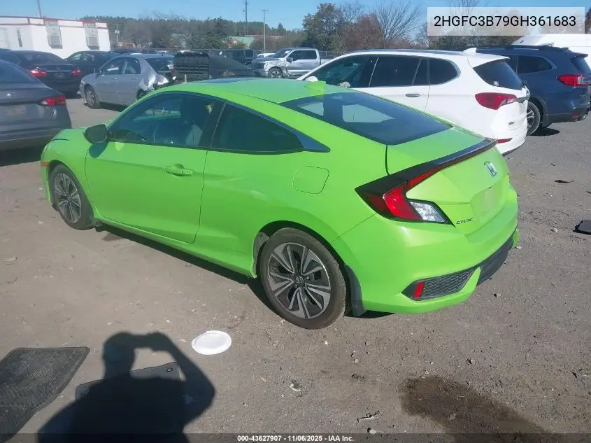 2HGFC3B79GH361683 2016 Honda Civic Ex-L