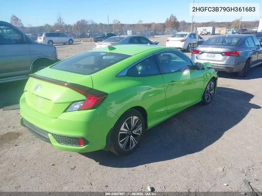 2HGFC3B79GH361683 2016 Honda Civic Ex-L