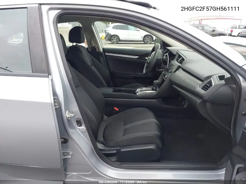 2HGFC2F57GH561111 2016 Honda Civic Lx