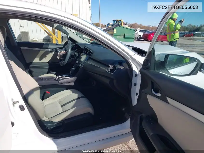 19XFC2F71GE056063 2016 Honda Civic Ex