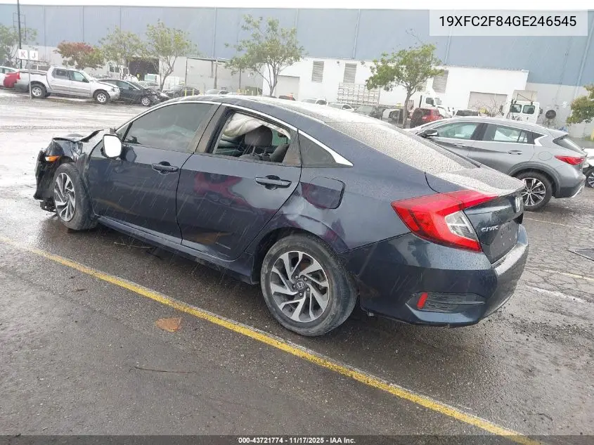 19XFC2F84GE246545 2016 Honda Civic Ex