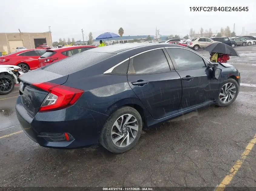19XFC2F84GE246545 2016 Honda Civic Ex