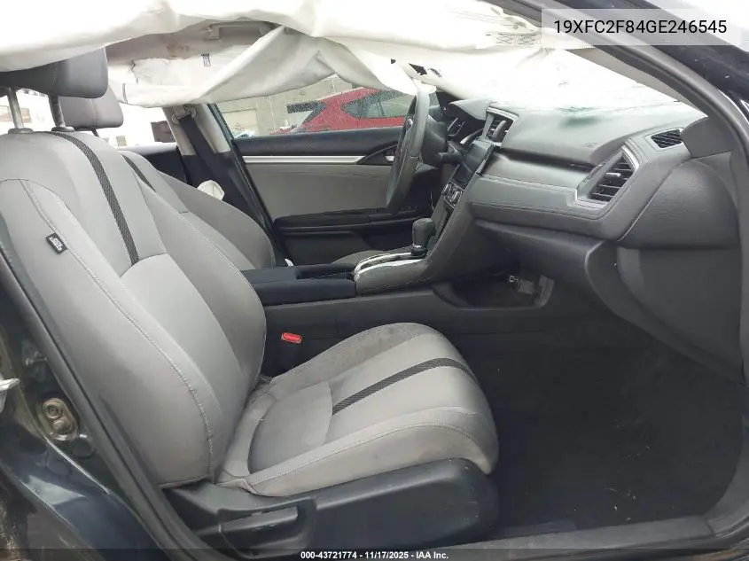19XFC2F84GE246545 2016 Honda Civic Ex