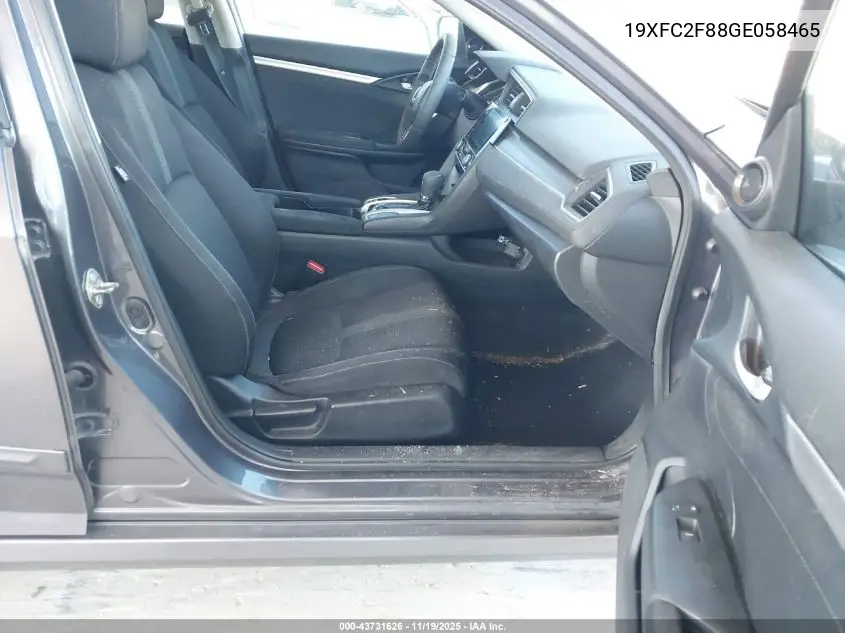 19XFC2F88GE058465 2016 Honda Civic Ex