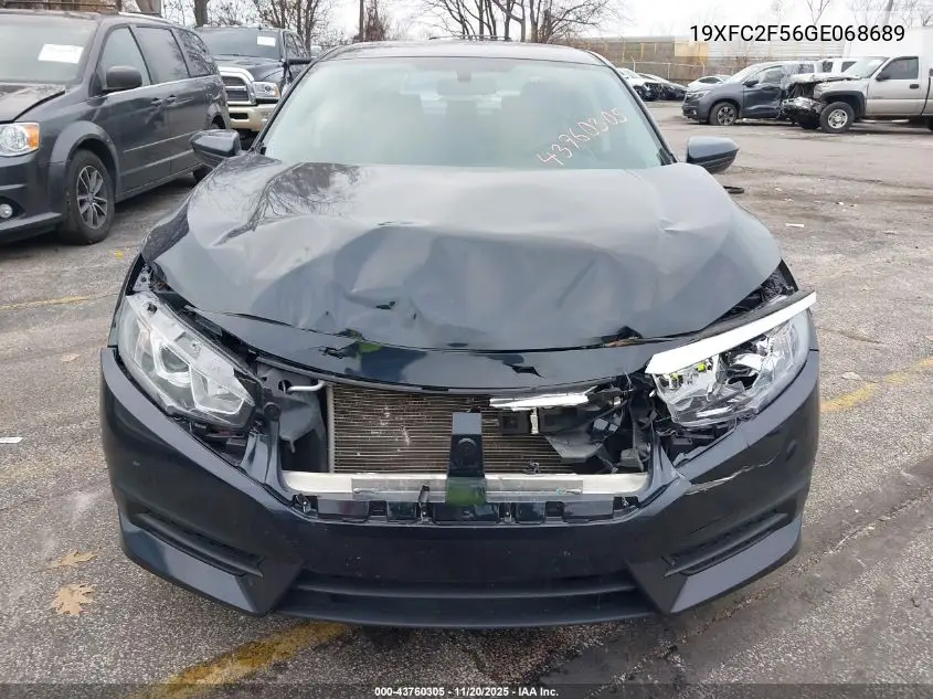 19XFC2F56GE068689 2016 Honda Civic Lx