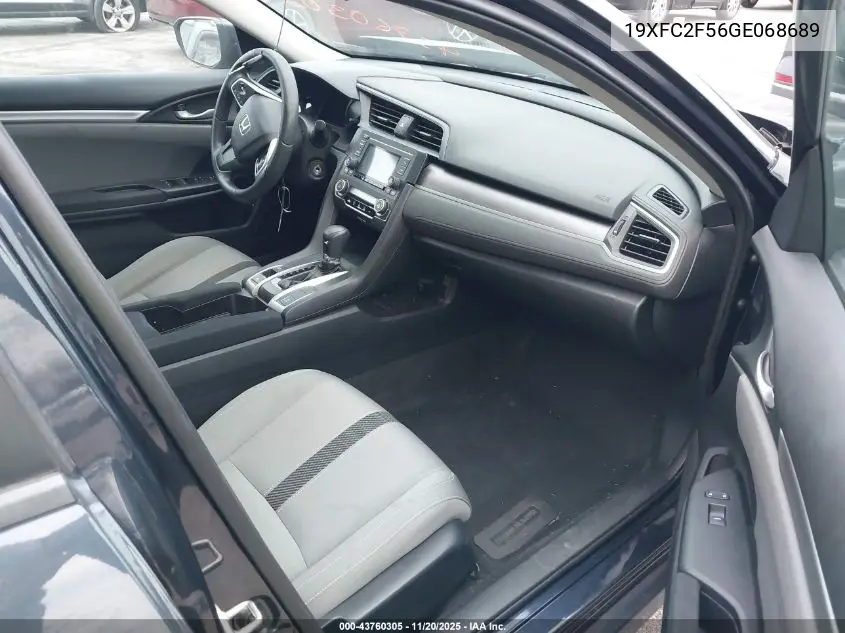 19XFC2F56GE068689 2016 Honda Civic Lx