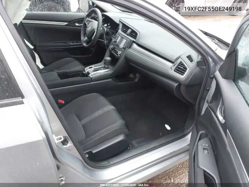 19XFC2F55GE249198 2016 Honda Civic Lx