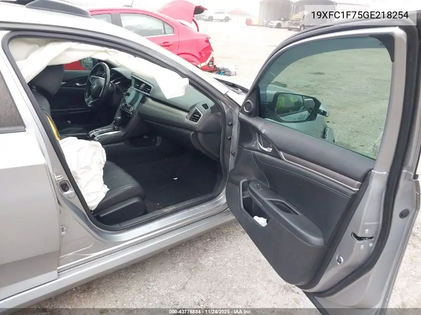 19XFC1F75GE218254 2016 Honda Civic Ex-L