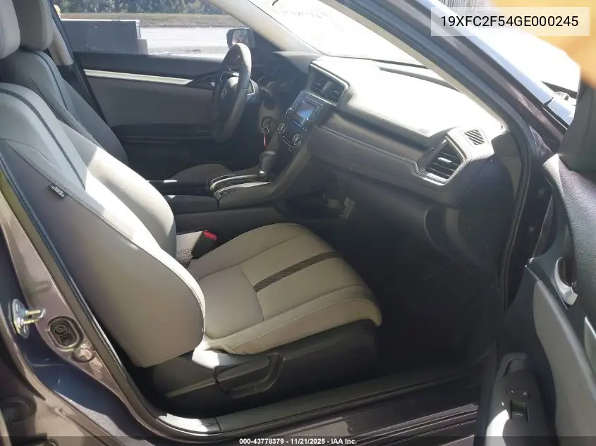 19XFC2F54GE000245 2016 Honda Civic Lx