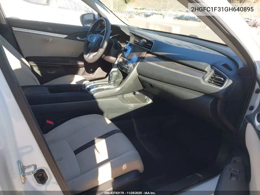 2HGFC1F31GH640895 2016 Honda Civic Ex-T