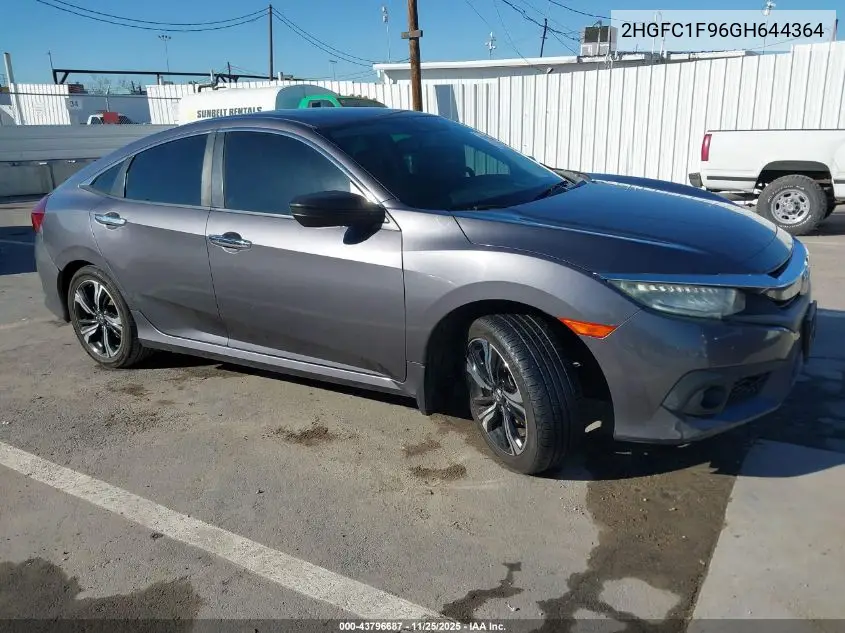 2HGFC1F96GH644364 2016 Honda Civic Touring