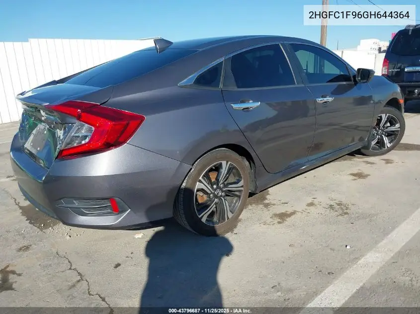 2HGFC1F96GH644364 2016 Honda Civic Touring