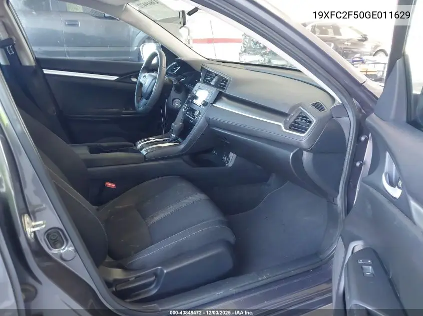 19XFC2F50GE011629 2016 Honda Civic Lx