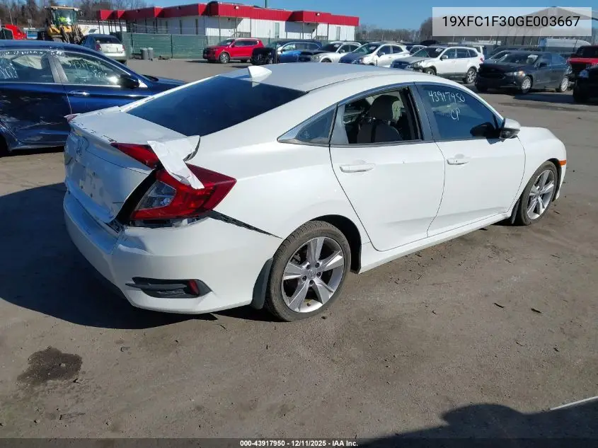 19XFC1F30GE003667 2016 Honda Civic Ex-T