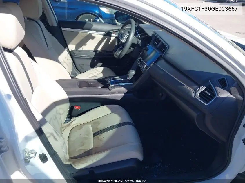 19XFC1F30GE003667 2016 Honda Civic Ex-T